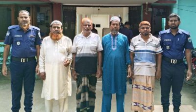 বাগমারায় কার্যক্রম নিষিদ্ধ আ’লীগের চার নেতাকর্মী গ্রেপ্তার