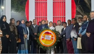 রুয়েটে বিনম্র শ্রদ্ধায় অমর একুশে পালিত