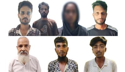 নগরীতে নারীসহ ৭ মাদক ব্যবসায়ী গ্রেপ্তার.মাদকদ্রব্য উদ্ধার