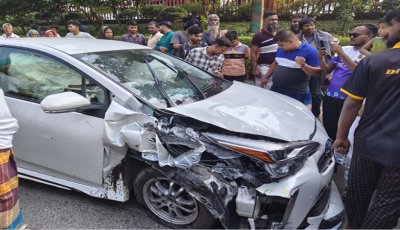 রাবি শিক্ষার্থীর প্রাইভেটকারের ধাক্কায় রিকশাচালকের মৃত্যু