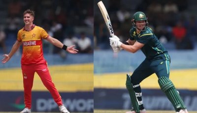 ১৯ বছর পর বিশ্বকাপে অস্ট্রেলিয়াকে হারাল জিম্বাবুয়ে