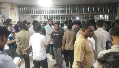 জরুরি বিভাগ থেকে বের করে দেওয়া হচ্ছে রোগীদের, বাইরে উত্তেজনা