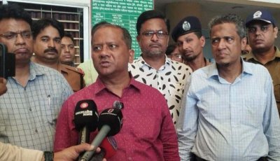 রাজশাহী রেলস্টেশন ভাঙচুর শিক্ষার্থীদের