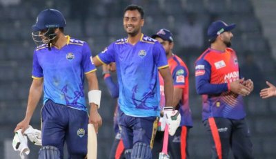 রাজশাহীকে হারিয়ে শীর্ষে চট্টগ্রাম