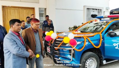পুলিশ কনস্টেবলকে রাজকীয় বিদায় জানালেন ওসি