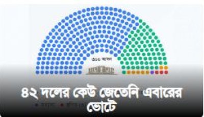 ৪২ দলের কেউ জেতেনি এবারের ভোটে