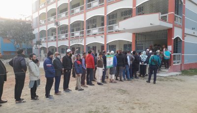 রাজশাহী ছয়টি আসনে চলছে ভোটগ্রহণ