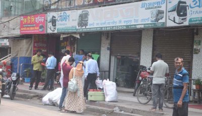 রাজশাহীতে থেকে সারাদেশের বাস চলাচল বন্ধ