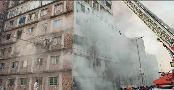 কেরানীগঞ্জে বহুতল ভবনে আগুন, নিয়ন্ত্রণে ১৪ ইউনিট