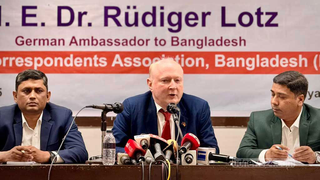 ‘অংশগ্রহণমূলক নির্বাচনের’ যে ব্যাখ্যা দিলেন জার্মান রাষ্ট্রদূত