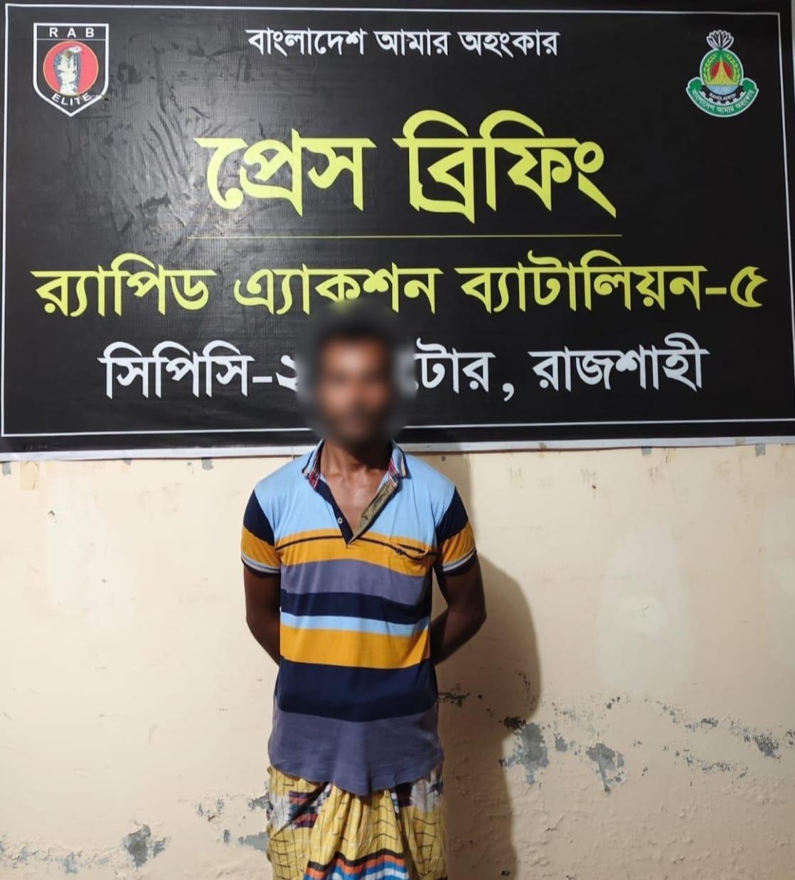 পুঠিয়াতে ধর্ষণ মামলার প্রধান আসামি জুয়েলকে গ্রেফতার