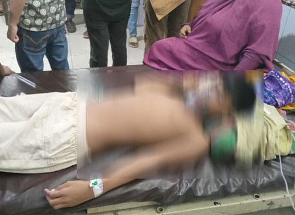 পায়ু পথে বাতাস, মৃত্যুর সঙ্গে লড়ছে শিশু শ্রমিক