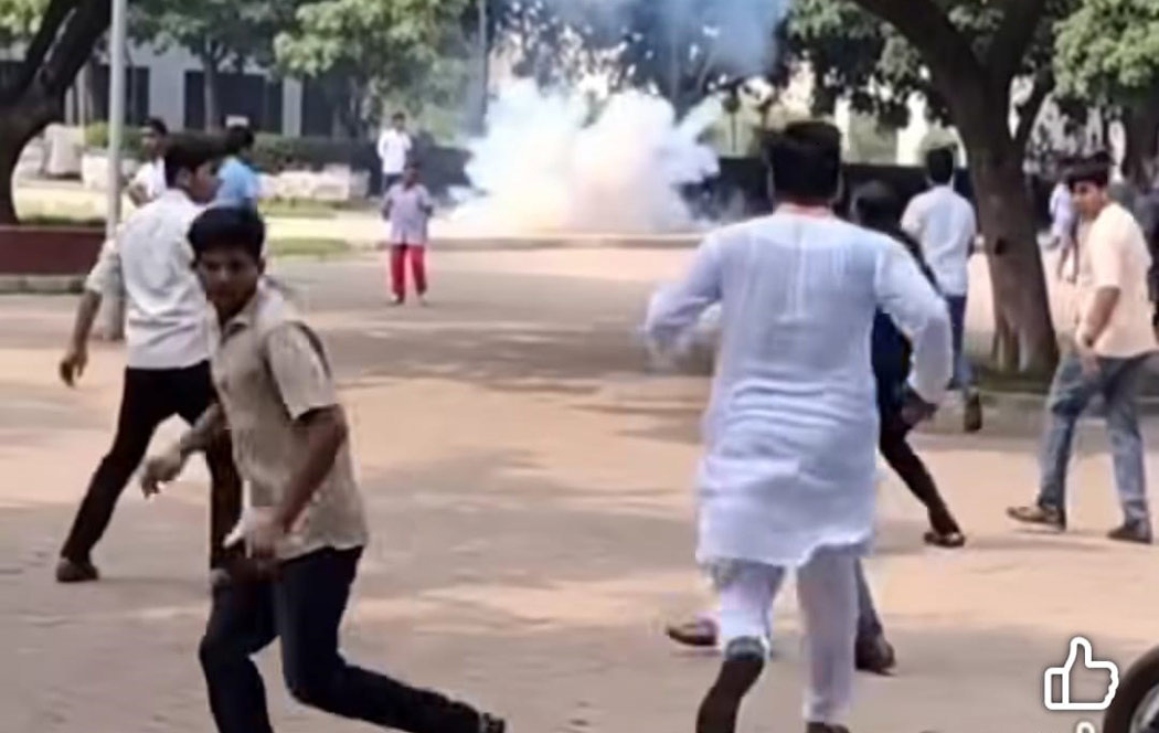 রাকসু নির্বাচনে বোমা ফাটানোর ভিডিওটি এআই-নির্মিত : আরএমপি