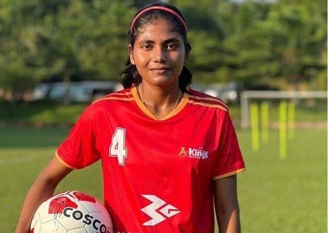রাকসু নির্বাচনে ছাত্রদলের একমাত্র জয়ী প্রার্থী জাতীয় ফুটবল দলের খেলোয়াড় নার্গিস