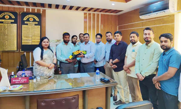 তানোরে নবাগত এসিল্যান্ড শীব শংকর বসাকের যোগদান